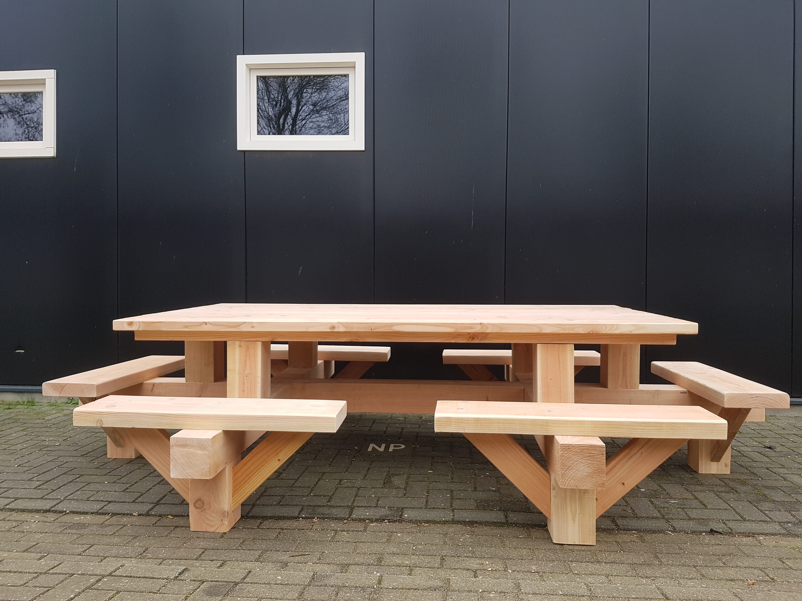 Picknicktafel voor 12 personen