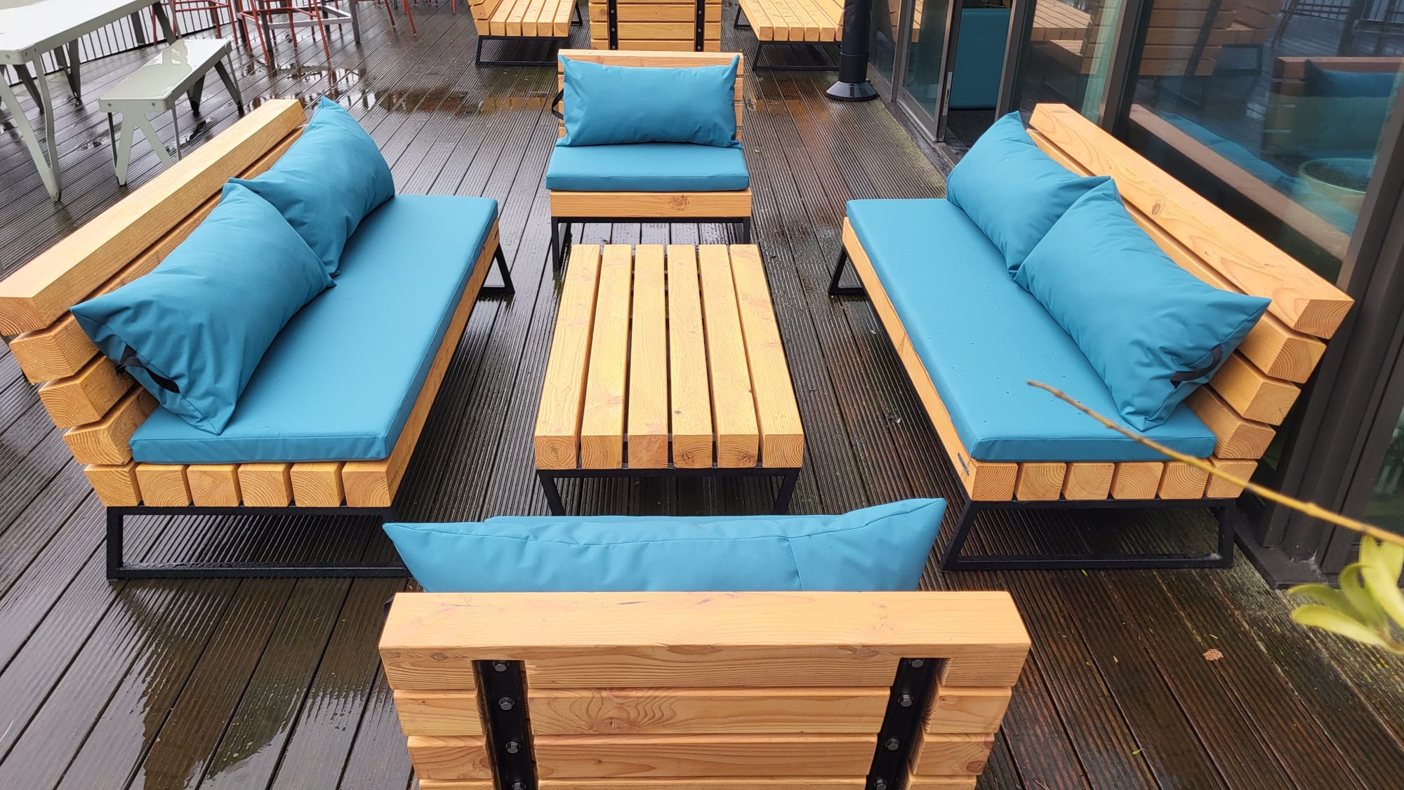 Complete loungeset (laag model) - Afbeelding 3