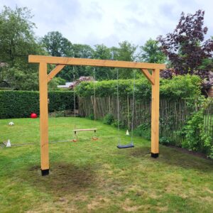 Houten schommel kopen van Douglas hout voor buiten in de tuin